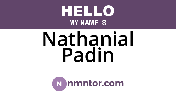 Nathanial Padin