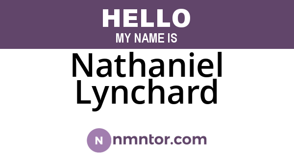 Nathaniel Lynchard