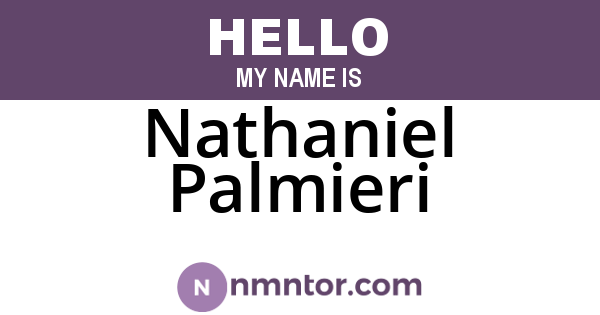 Nathaniel Palmieri