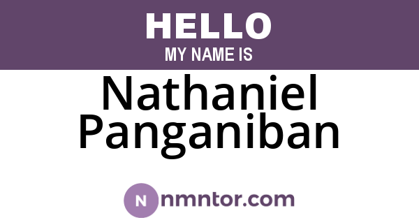 Nathaniel Panganiban
