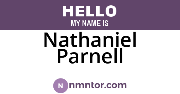 Nathaniel Parnell