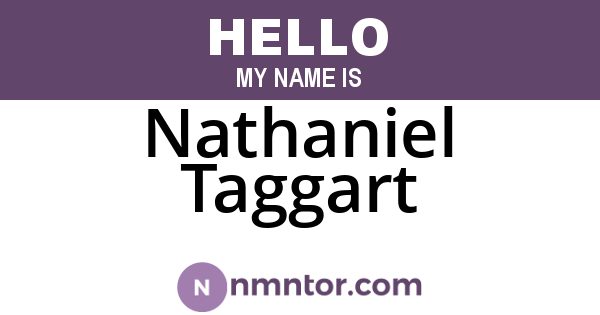 Nathaniel Taggart