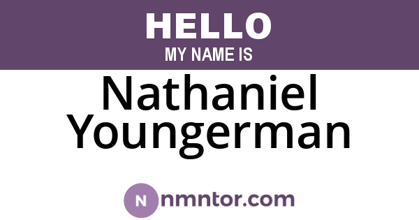 Nathaniel Youngerman