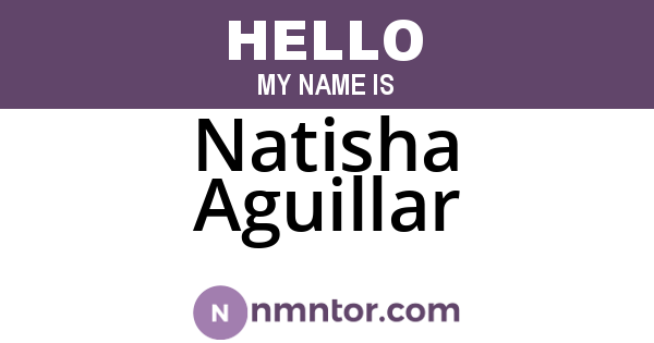 Natisha Aguillar