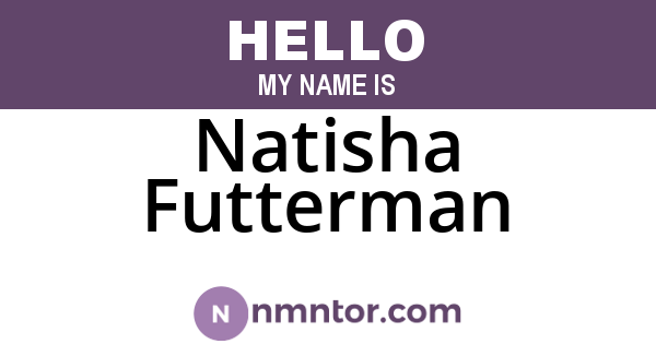 Natisha Futterman
