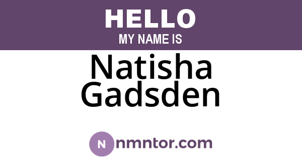 Natisha Gadsden