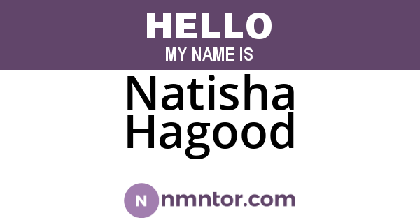 Natisha Hagood