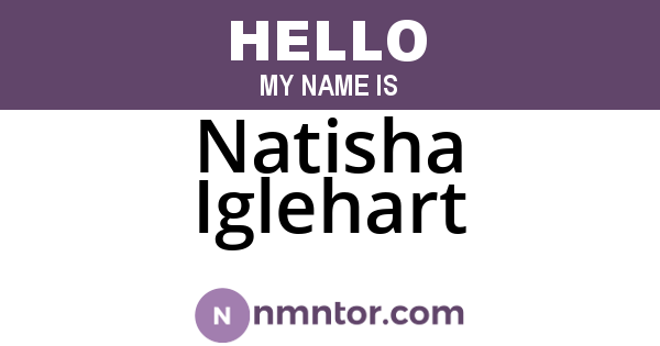Natisha Iglehart