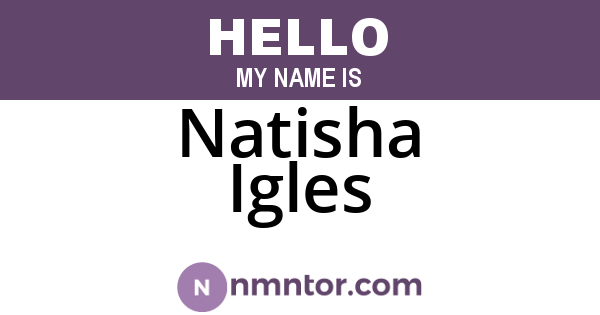 Natisha Igles