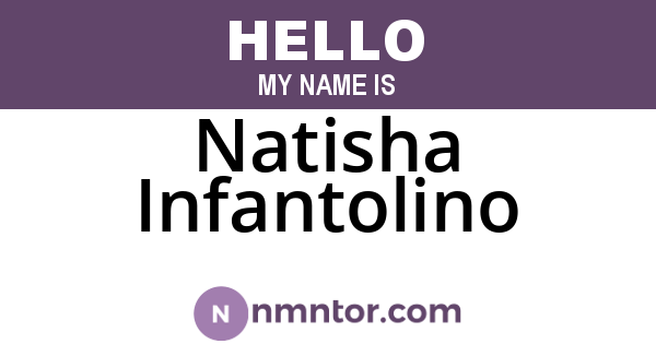 Natisha Infantolino