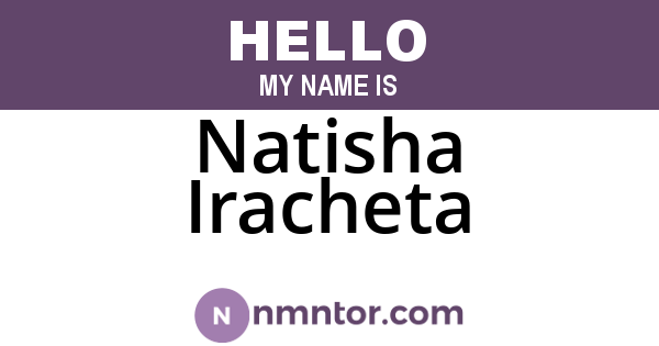 Natisha Iracheta