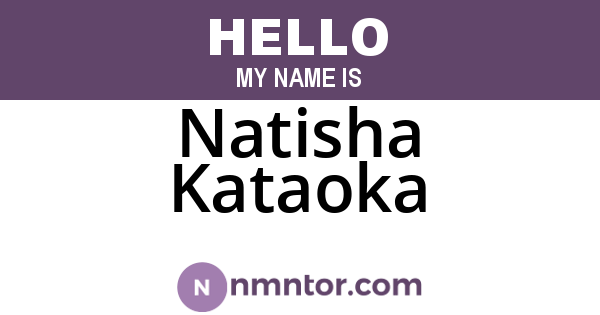Natisha Kataoka