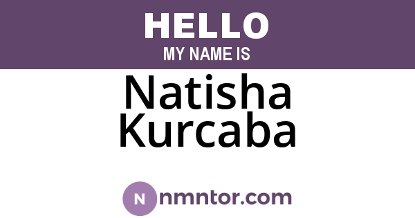 Natisha Kurcaba