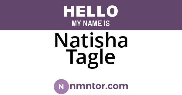 Natisha Tagle