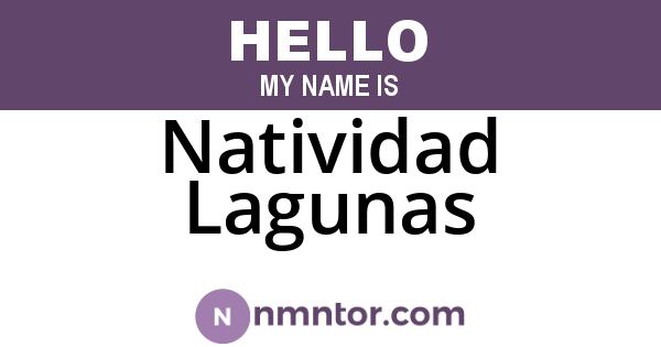 Natividad Lagunas