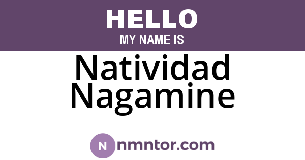 Natividad Nagamine