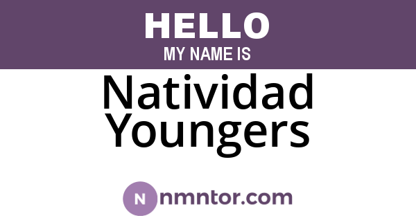 Natividad Youngers