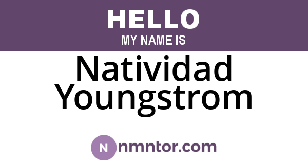 Natividad Youngstrom