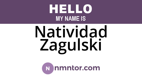 Natividad Zagulski