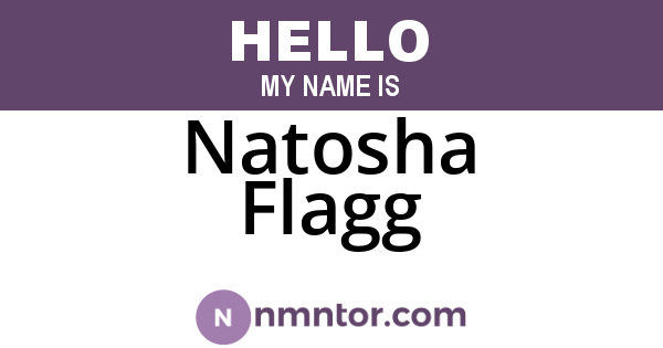 Natosha Flagg
