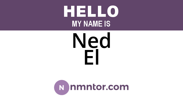 Ned El