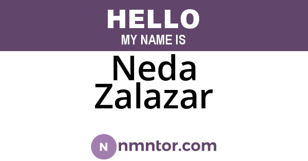Neda Zalazar