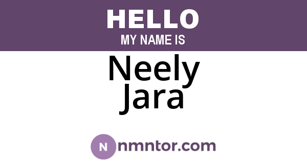 Neely Jara