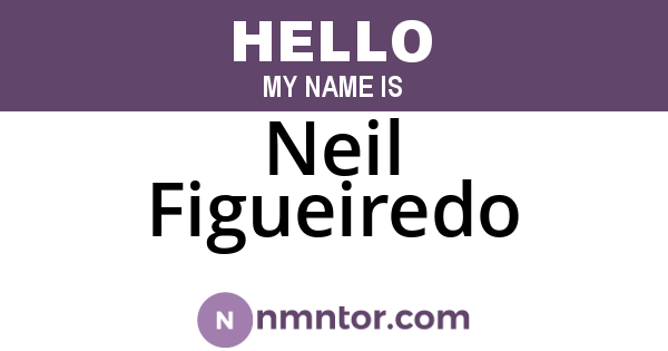 Neil Figueiredo