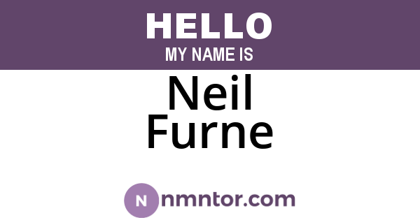 Neil Furne