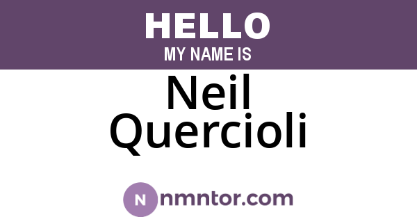 Neil Quercioli