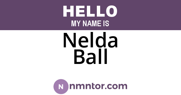 Nelda Ball