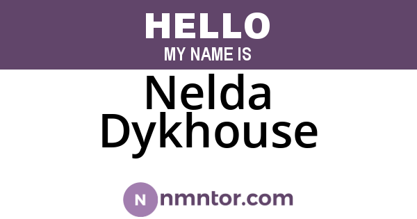 Nelda Dykhouse