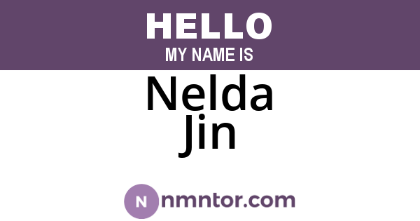 Nelda Jin