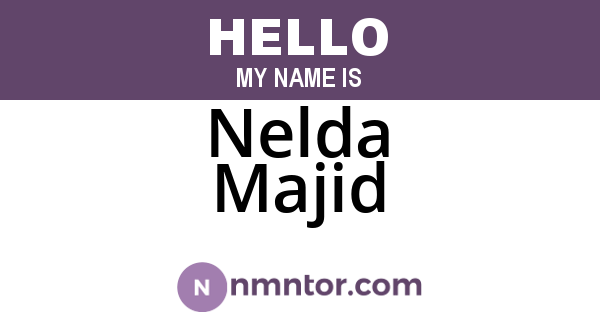 Nelda Majid