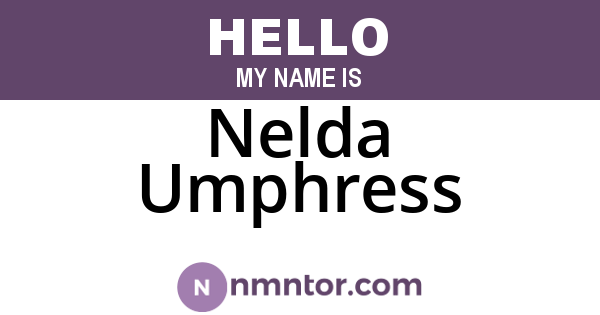Nelda Umphress
