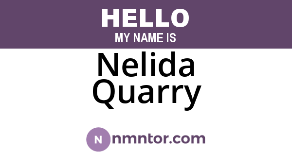 Nelida Quarry
