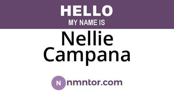Nellie Campana