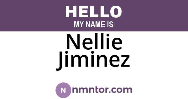 Nellie Jiminez