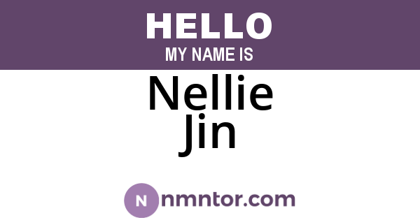 Nellie Jin