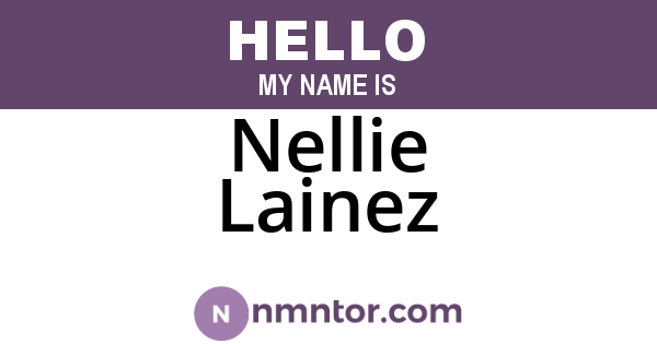 Nellie Lainez
