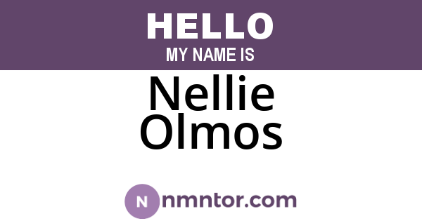 Nellie Olmos