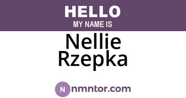 Nellie Rzepka