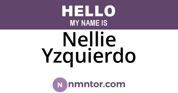 Nellie Yzquierdo
