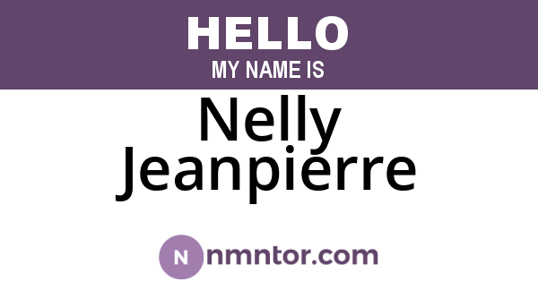 Nelly Jeanpierre