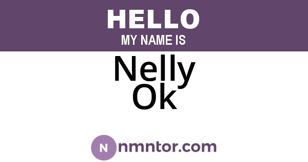 Nelly Ok