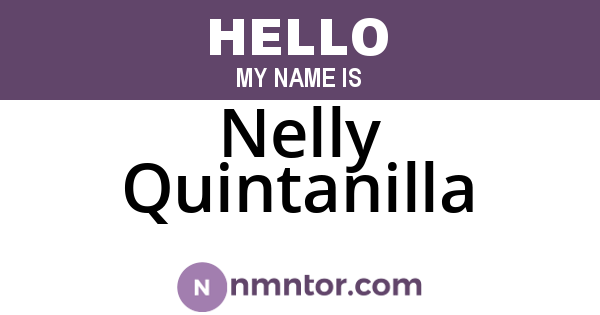 Nelly Quintanilla