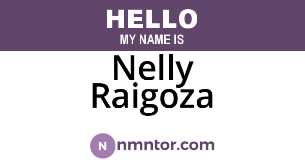 Nelly Raigoza