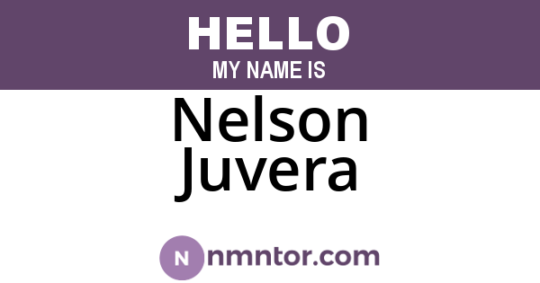 Nelson Juvera