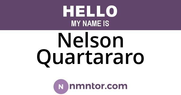 Nelson Quartararo