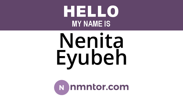 Nenita Eyubeh
